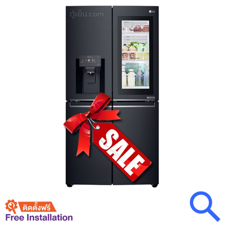 ตู้เย็น 4 ประตู LG รุ่น GC-X22FTQKL 17.4 คิว ลดราคาถูก